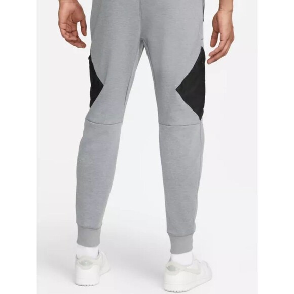 NWT Nike Jordan Statement Fleece Pants Mens Grey Slim Fit Dri-Fit DJ087-091 3XL - Picture 7 of 8